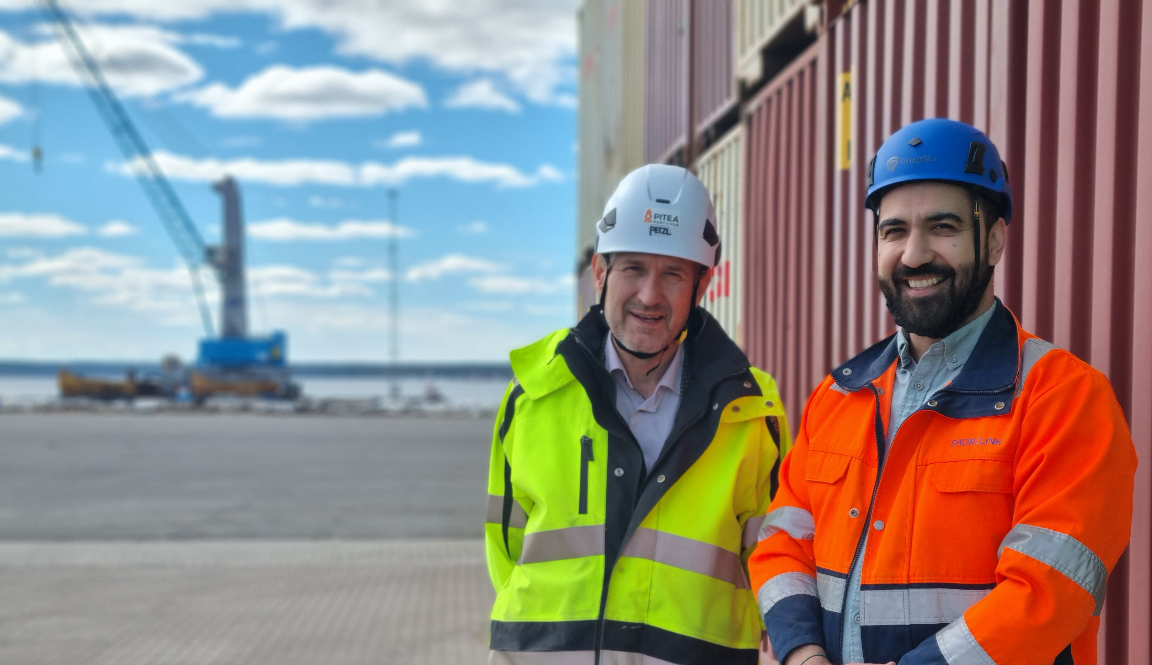 Lars Wikström Alexander Andersson Vid Container