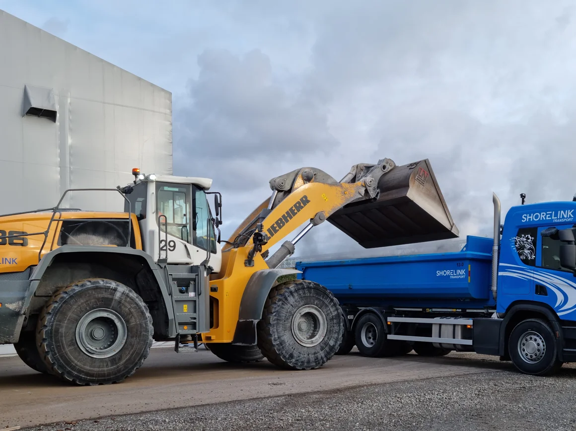 Lastbil Hjullastare Jarnsvamp